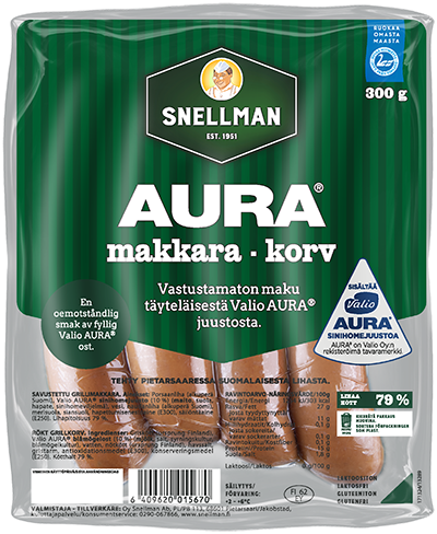 Grillkorv Aura Ost